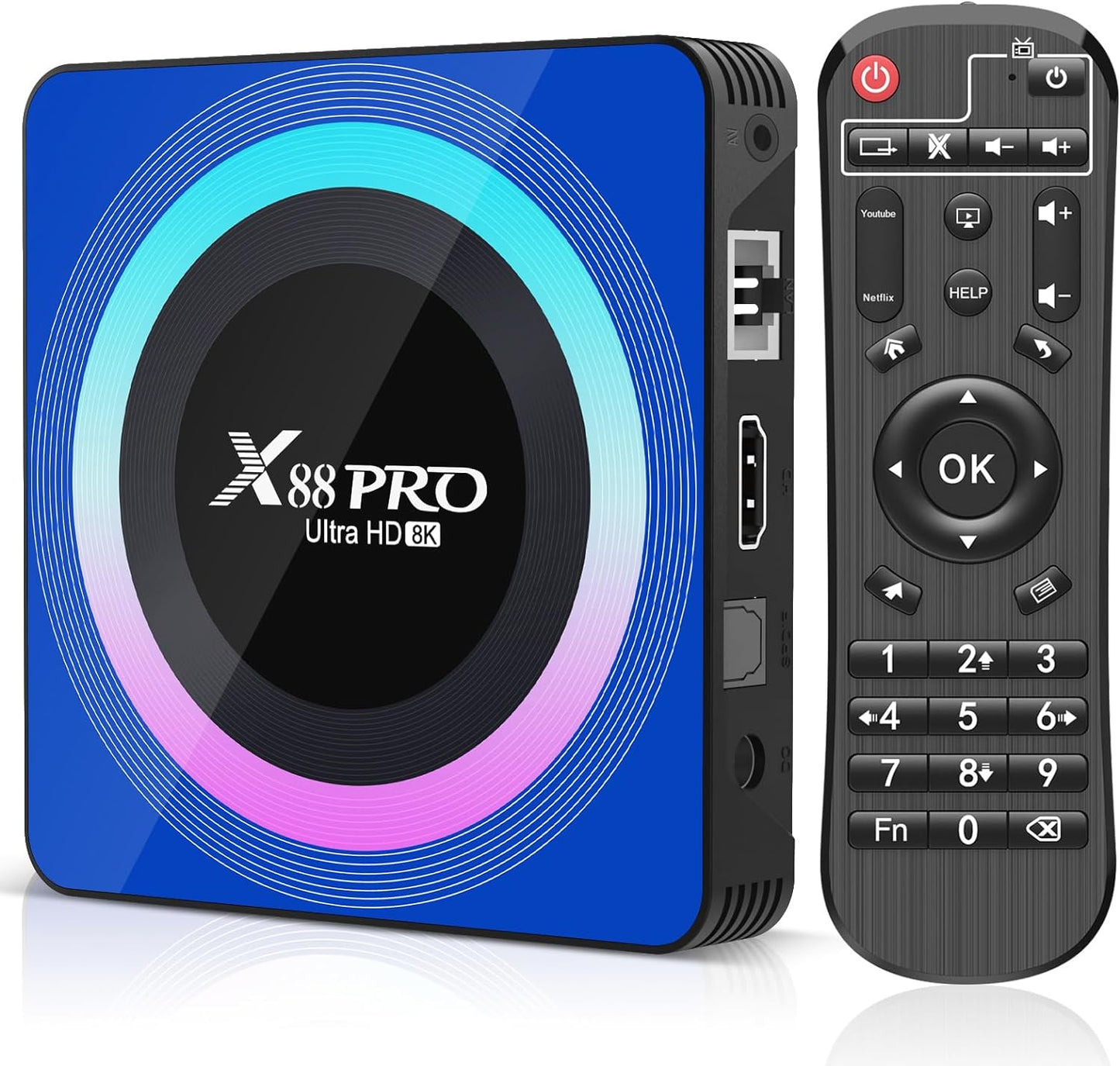 Super-Fast Android TV Box - 4GB RAM, 64GB ROM
