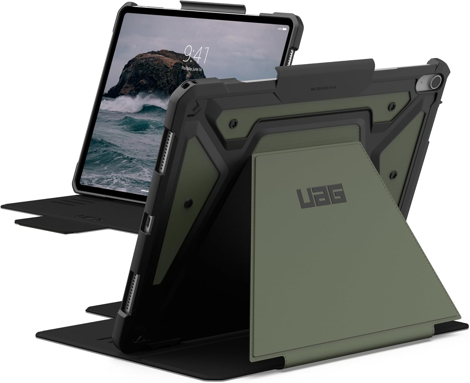 Rugged Multi-Angle Viewing Folio for iPad Air 13in Case