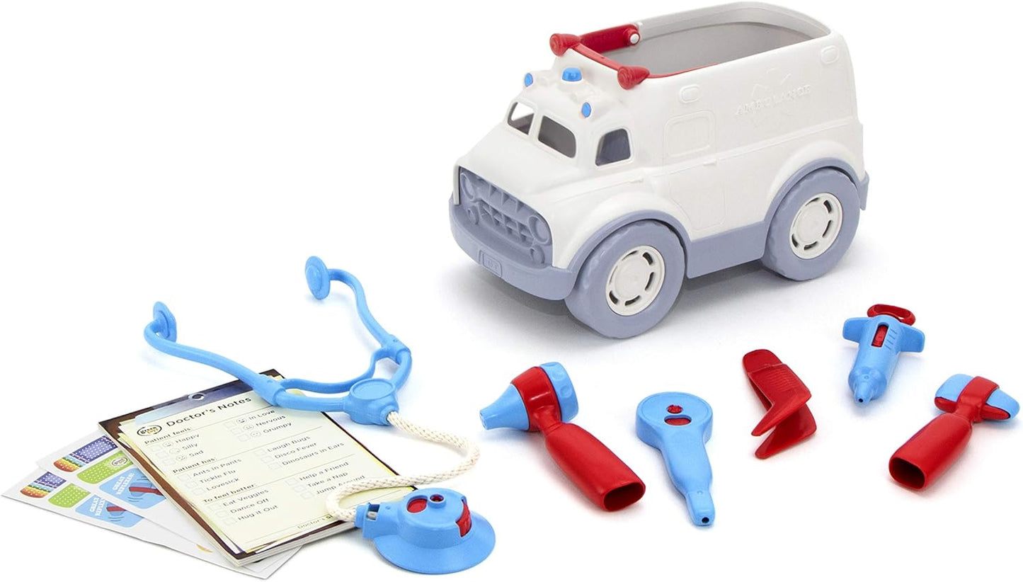 Green Toys Ambulance & Doctor's Kit: Eco-Friendly Pretend Play