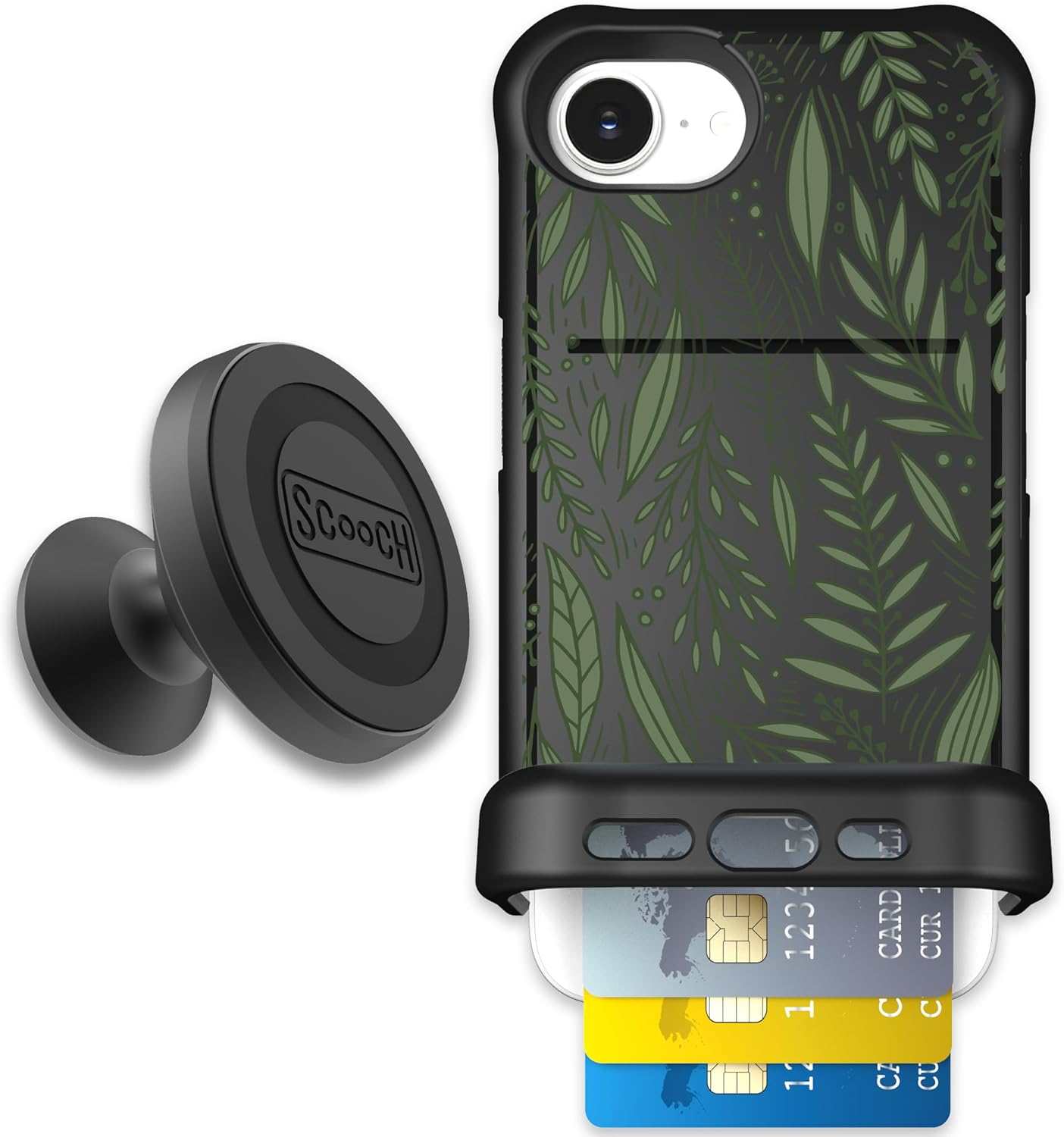 Scooch Wingmate Wallet Case for iPhone 16e with Card Holder