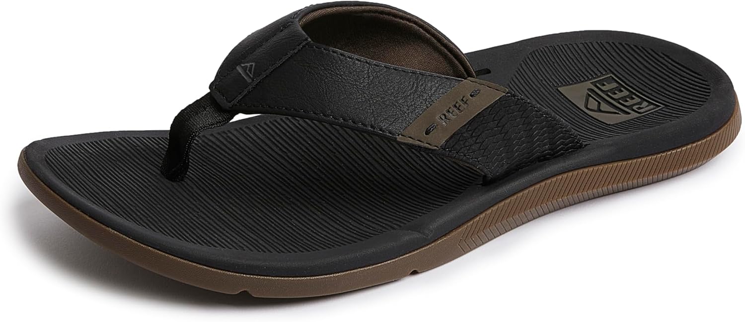 Reef Men's Santa Ana Flip Flop with Arch Support and Comfort