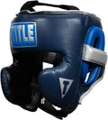 Title Boxing Royalty Leather Training Headgear - Durable Sparring
