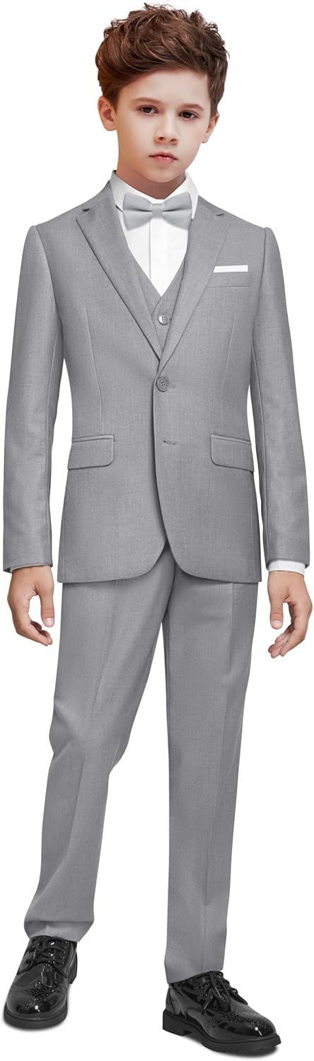 Boys Suit Set with Suspenders - 3 Versions for Every Occasion