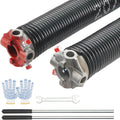 Garage Door Torsion Springs 0.207 x 2 x 22in Pair - Durable 16,000