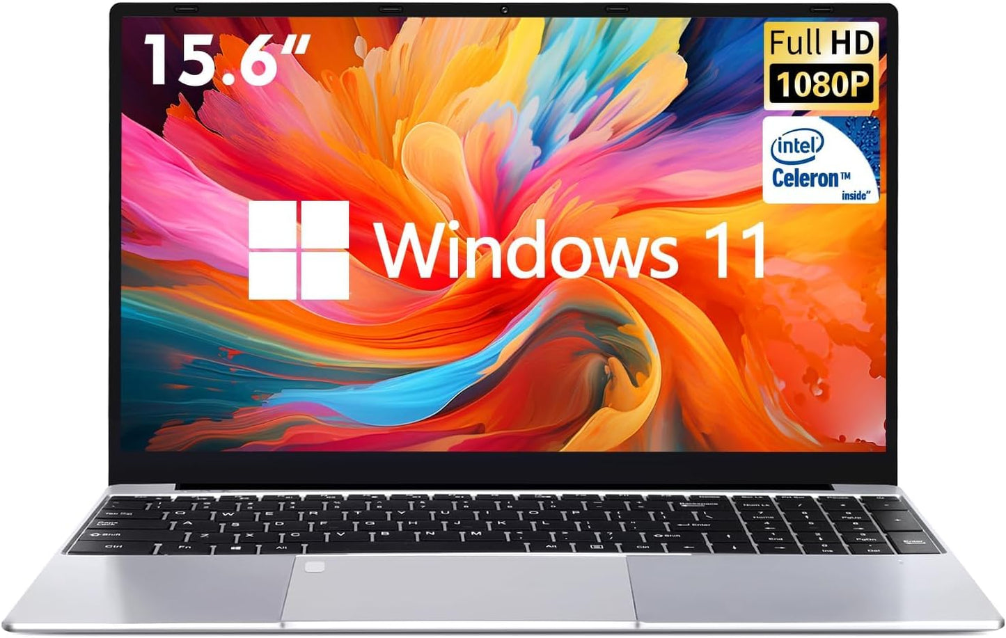 VGKE 15.6 Laptop with Full HD Display and Backlit Keyboard
