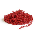 Montour Line Plastic Chain Safety Barrier 2 in 100 ft - Lightweight
