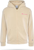 Girls Zip Up Fleece Hoodie in Lavender and Pastels - Comfortable
