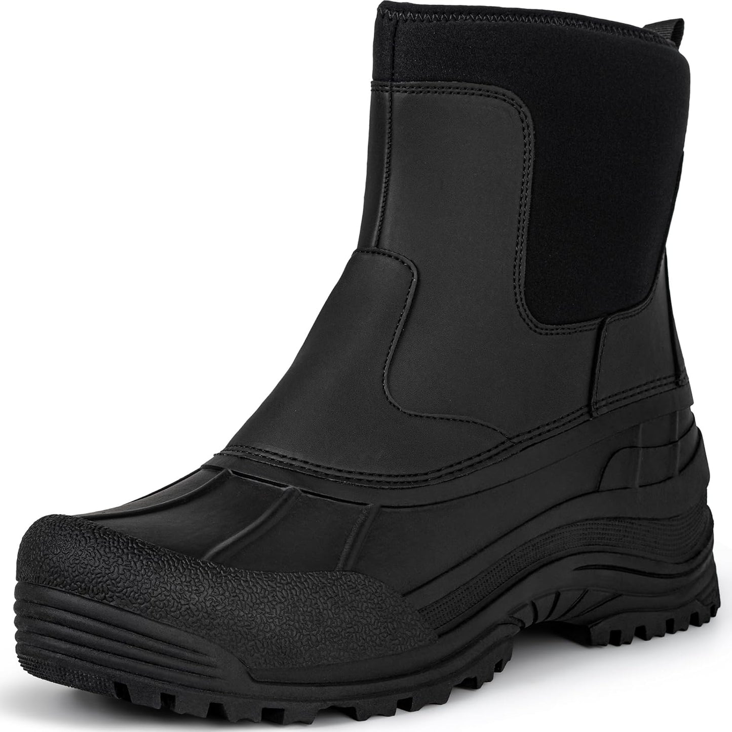 R CORD Snow Boots for Men: Waterproof, Insulated, Non-Slip