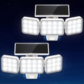 WdtPro Solar Lights Outdoor Motion Sensor - 3500LM Bright Security