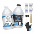 Table Top Epoxy Resin Kit 1-Gal Clear Coat - Food-Safe Gloss