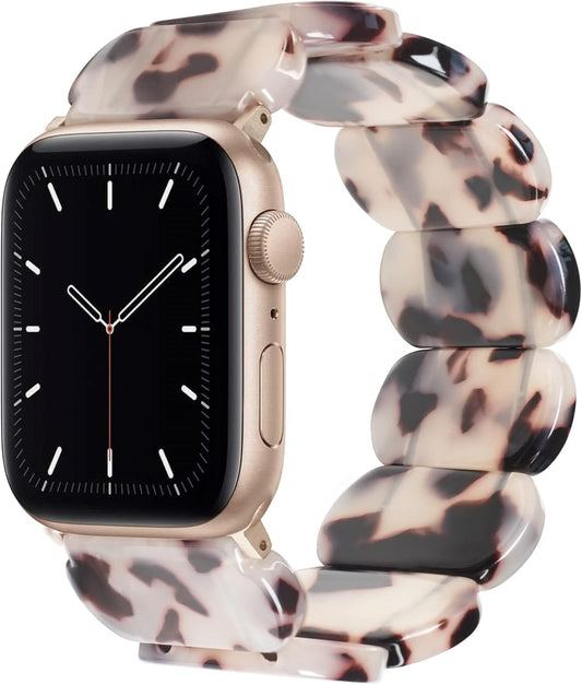 Resin Tortoise Watch Band for Apple Watch