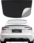 car Window Shades for Model 3 (21-24) - Rear Windshield Sunshade