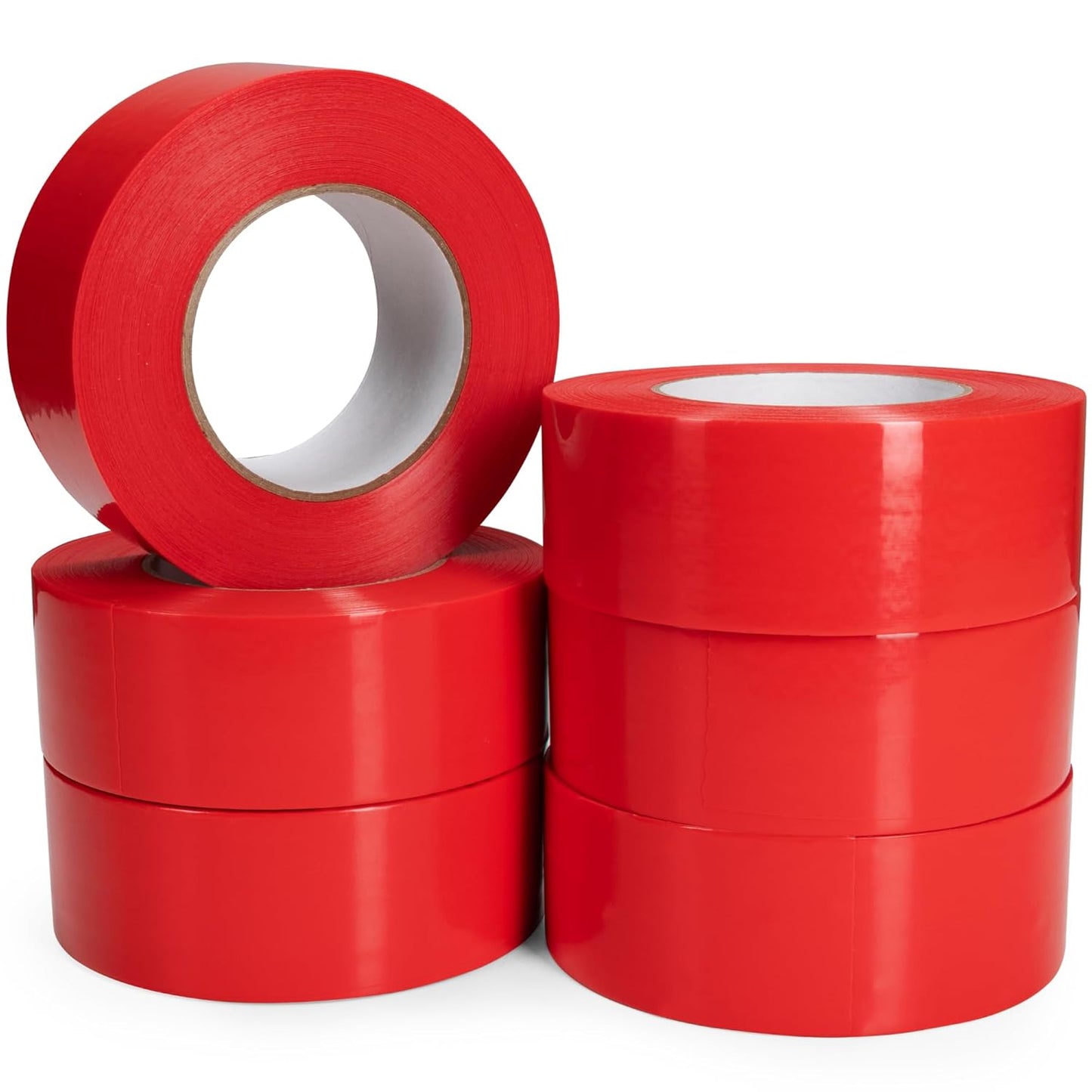 Heavy-Duty 2in x 60 Yards Red Stucco Tape for Perfect Adhesion