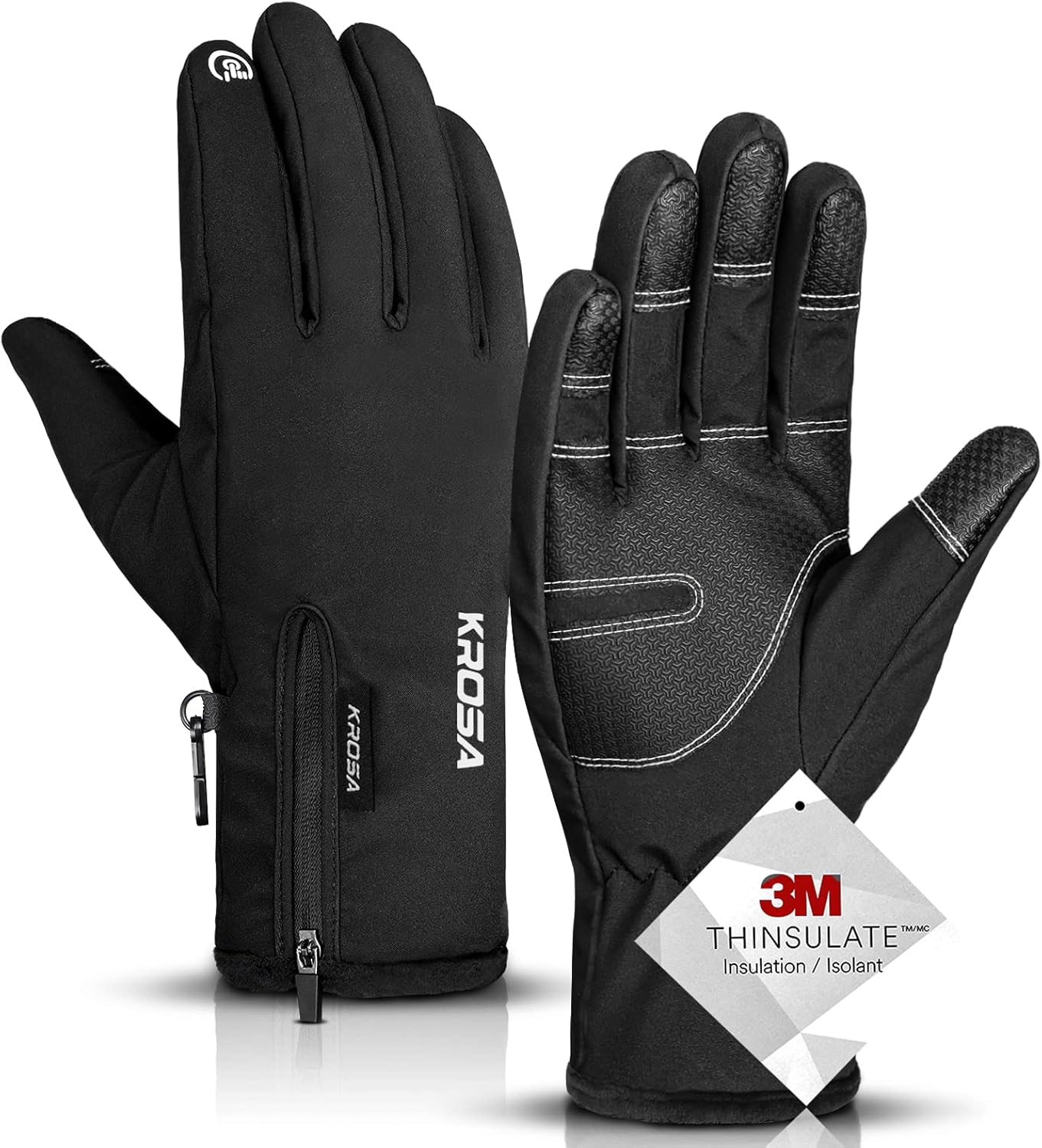 Krosa Waterproof Winter Touchscreen Gloves