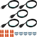 HK Universal Garbage Disposal Power Cord Kit 5 Pack - Heavy Duty
