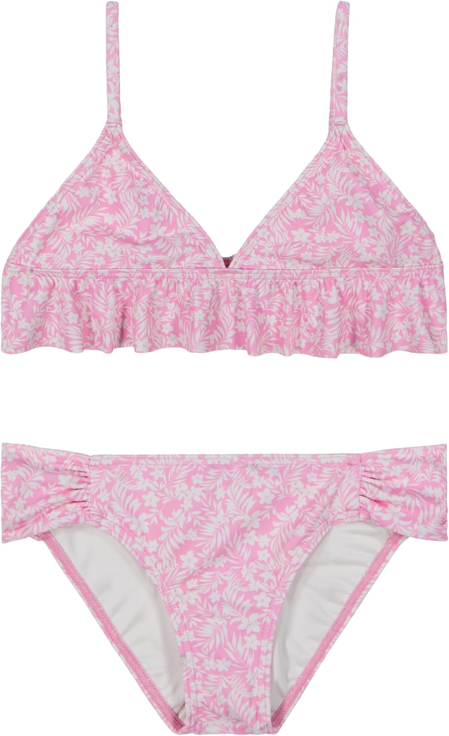 Billabong Girls' Two-Piece Bikini Swimsuit Set with Sun Protection