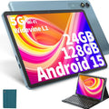 Android Tablet with Keyboard 10in Android 15 - Productivity and Media