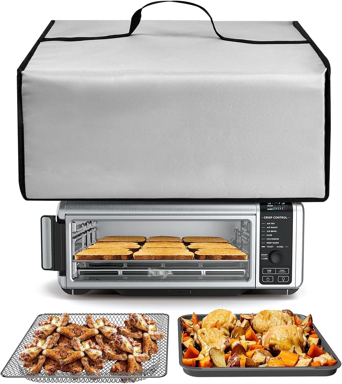 Nylon Waterproof Air Fryer Cover - Heat Resistant Protector