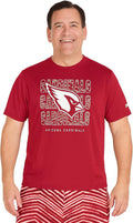 Zubaz NFL Men's Team Graphic T-Shirt - Bold Game Day Fit