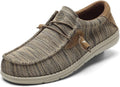 Men's Slip On & Lace Up Walking Boat Shoes - Lightweight Comfort