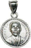 Sterling Silver Saint Jose Gregorio Hernandez 16mm Medal - Solid 925
