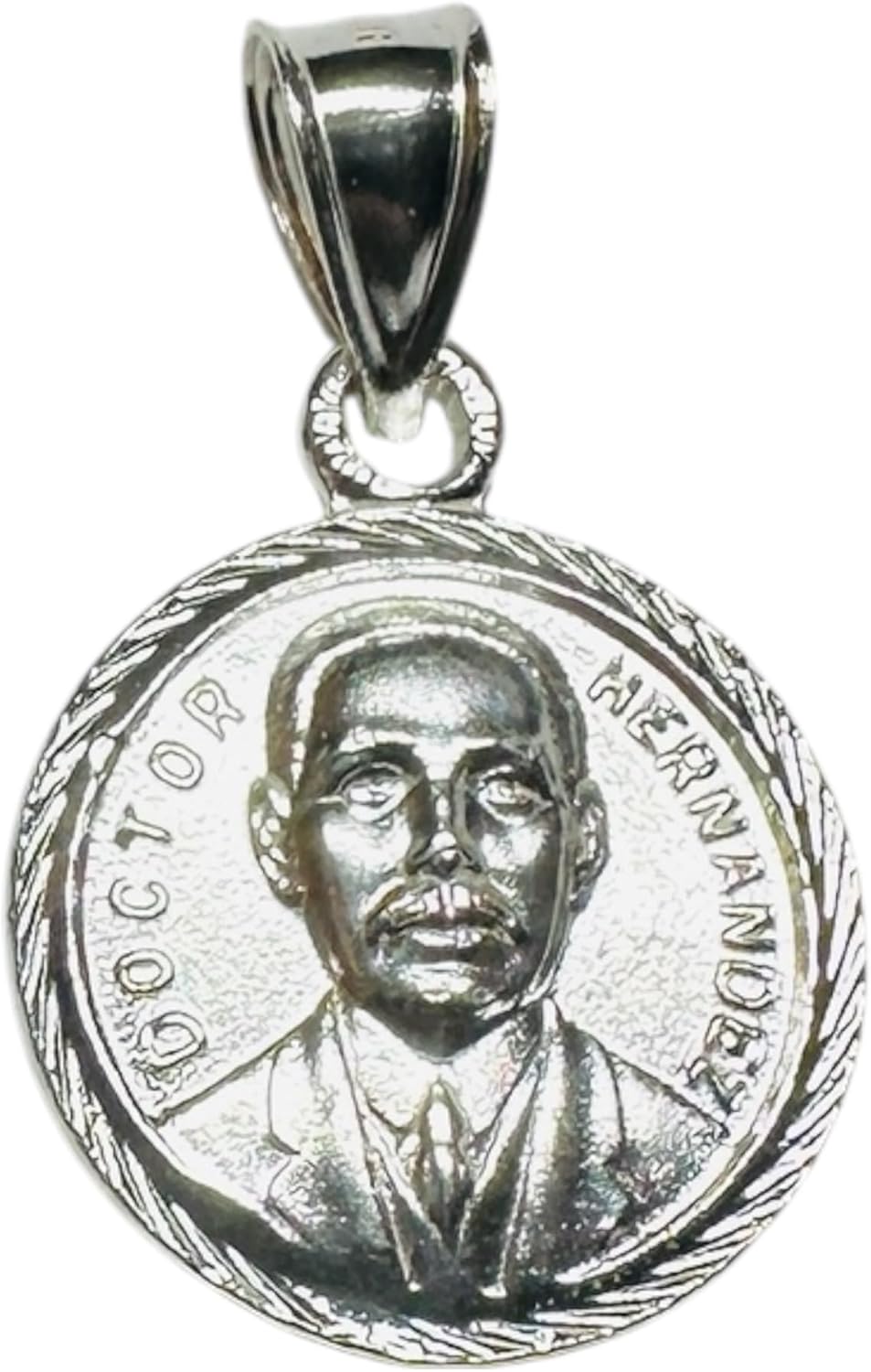 Sterling Silver Saint Jose Gregorio Hernandez Medal for Faith