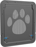 PETLESO Dog Door for Screen Doors - Large Opening for Dogs