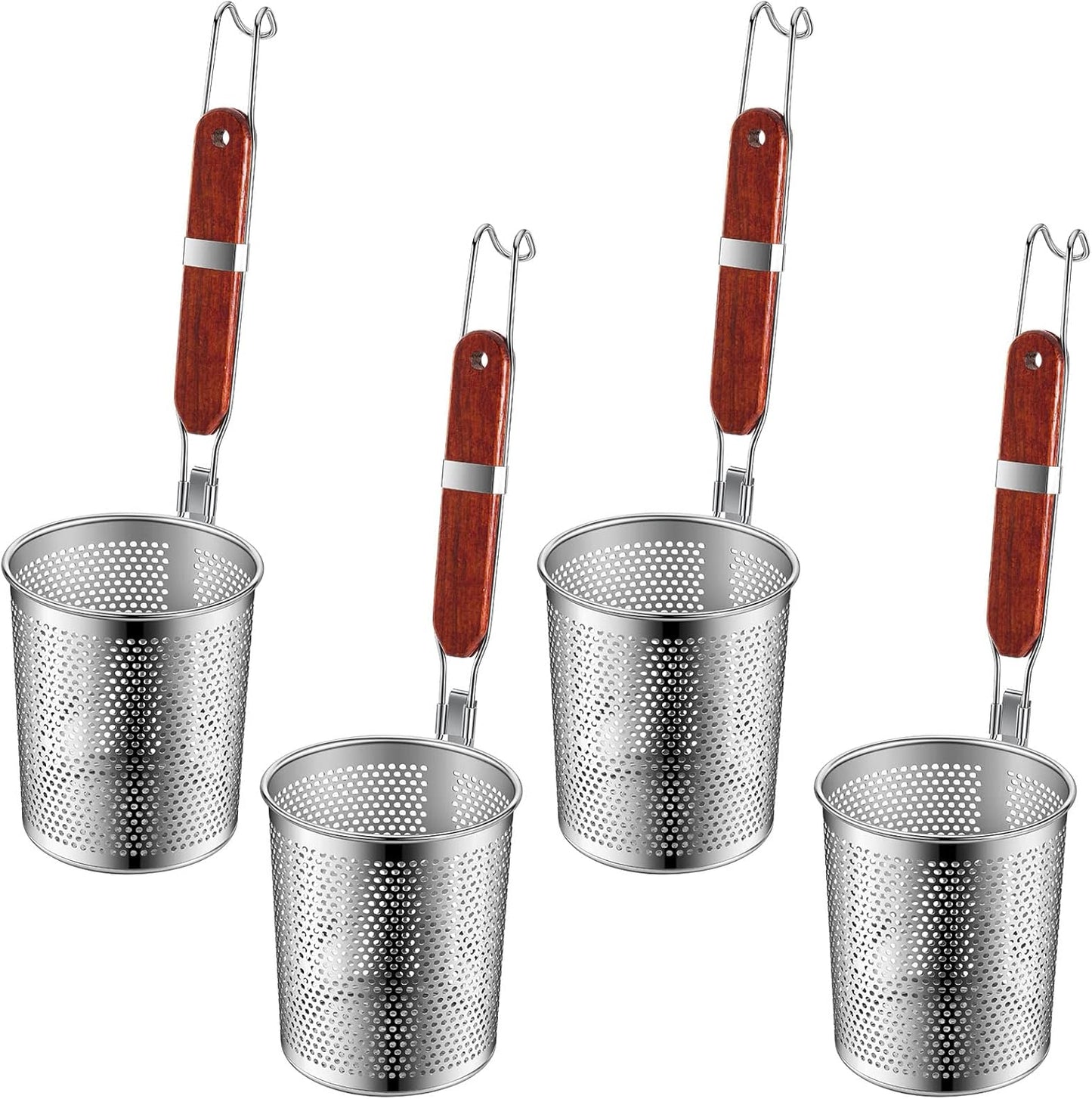 Effortlessly Strain Pasta with Tessco Steel Basket