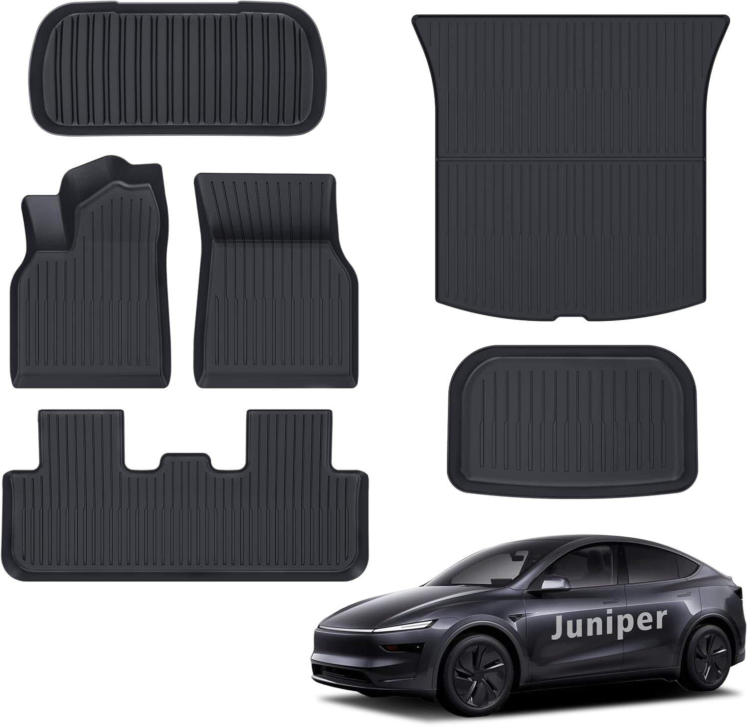 Custom Fit Floor Mats for Tesla Model Y Juniper 2025 2026