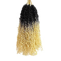 12 in Pre-Looped Yanky Twist Crochet Hair - Mini Passion Twists
