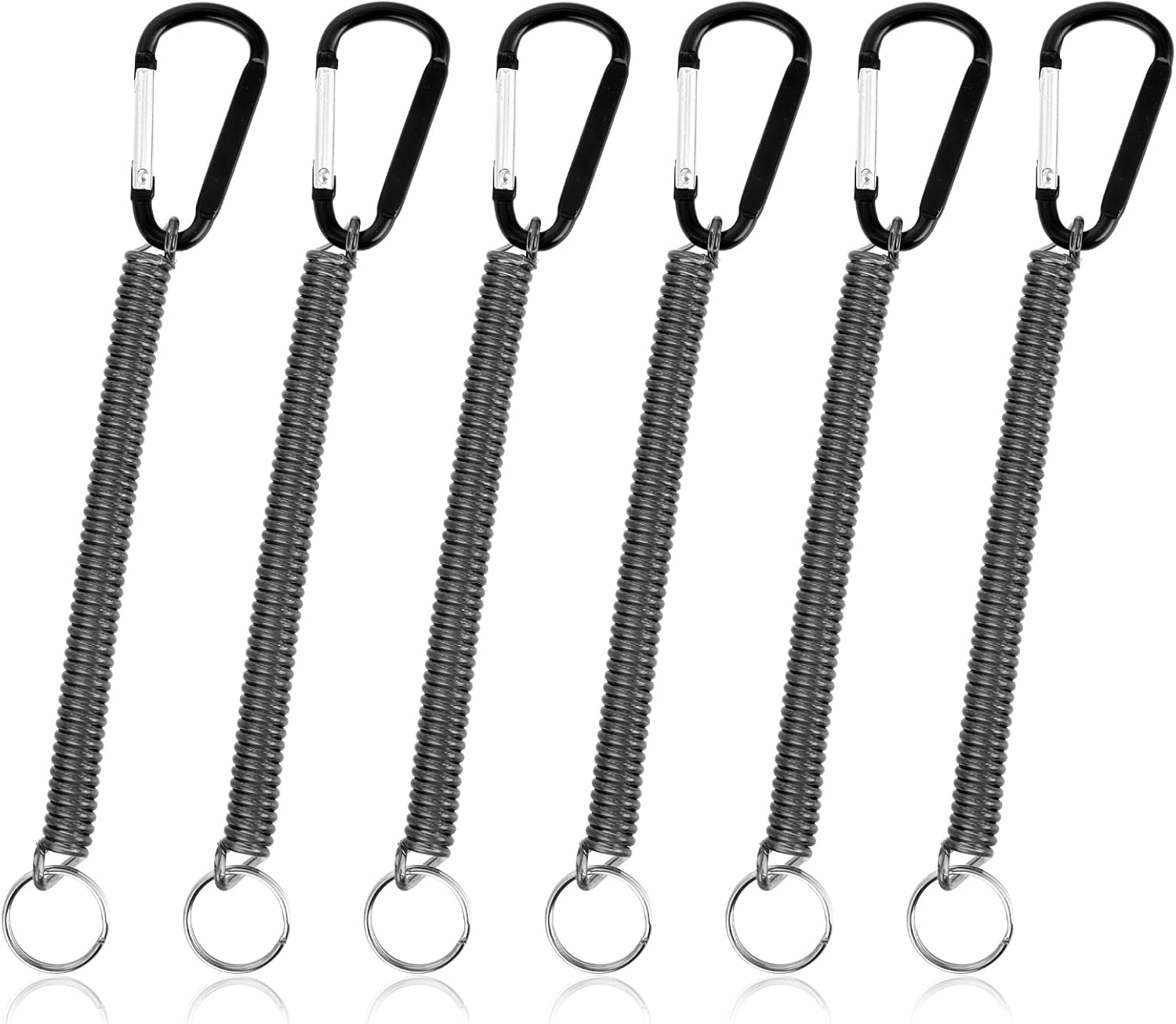 Secure your gear with Black Fishing Lanyards by Sliverdew!