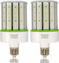 2-Pack 100W LED Corn Cob Light Bulb E39 Mogul Base - Bright High Bay