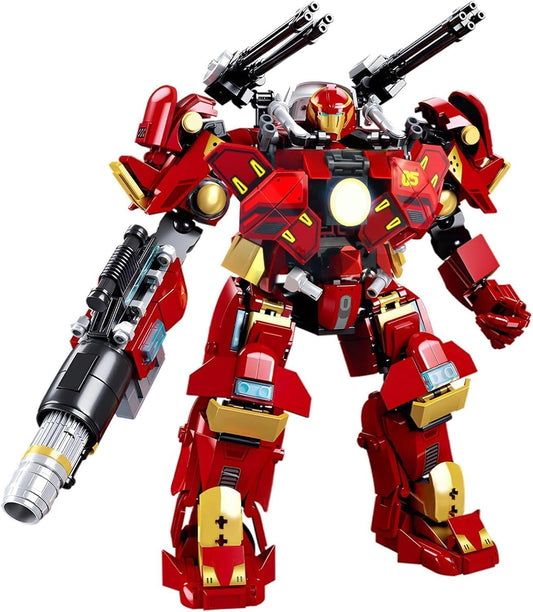 Mech Robot Transforming Building Blocks Set for Creative Fun