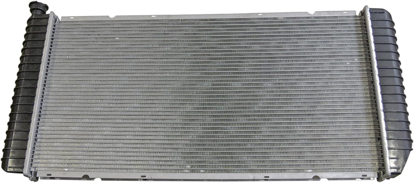 TRQ Radiator Aluminum Core Plastic Tank for Chevy GMC Trucks