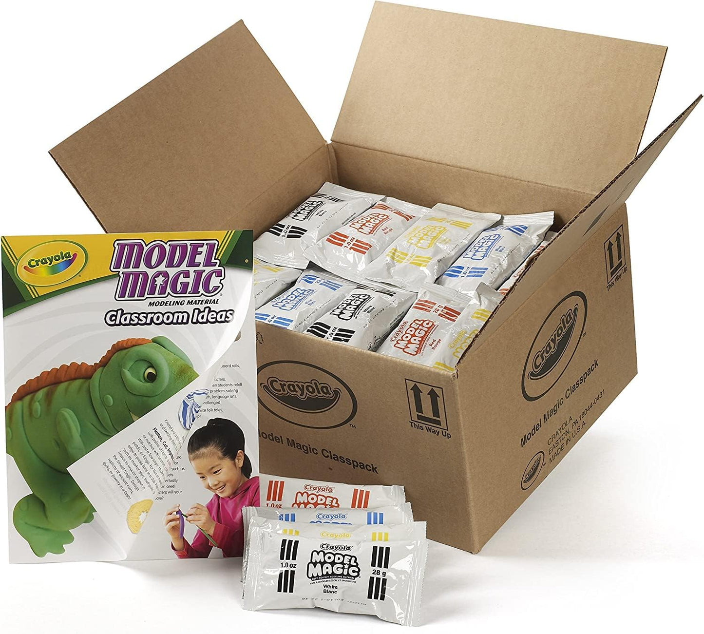 Crayola Model Magic 75ct Kids Modeling Clay for Creative Fun