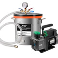 PB Motor Tech 5 Gallon Vacuum Chamber Kit with 4.5 CFM Pump - Durable