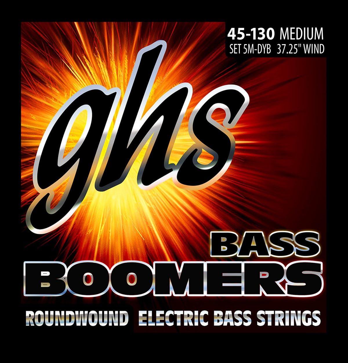 GHS Strings 5M-DYB 5-String Bass Boomers for Ultimate Sound