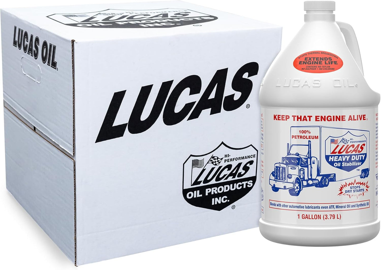 Lucas Oil Heavy Duty Oil Stabilizer for Smooth Engine Performance