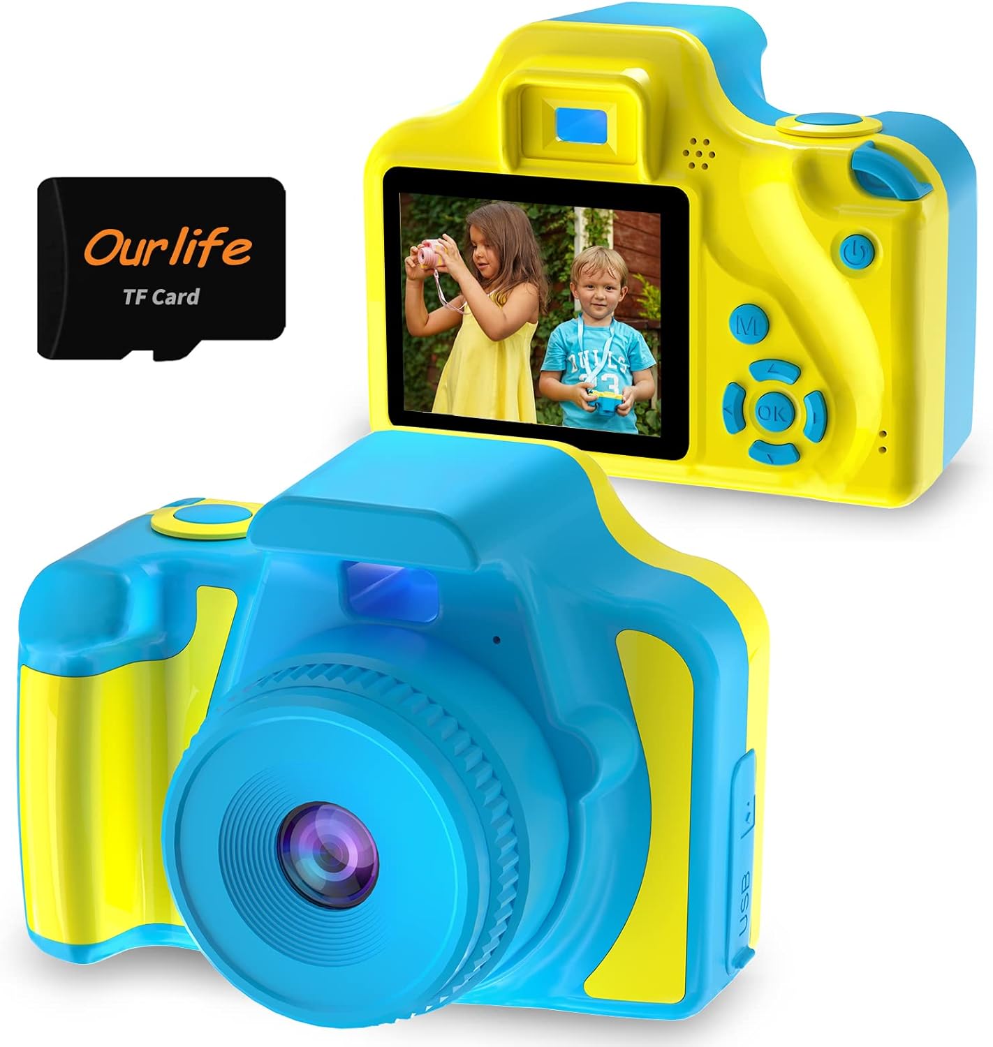 HD Kids Camera & Music Player - Perfect Gift Ages 3-8!