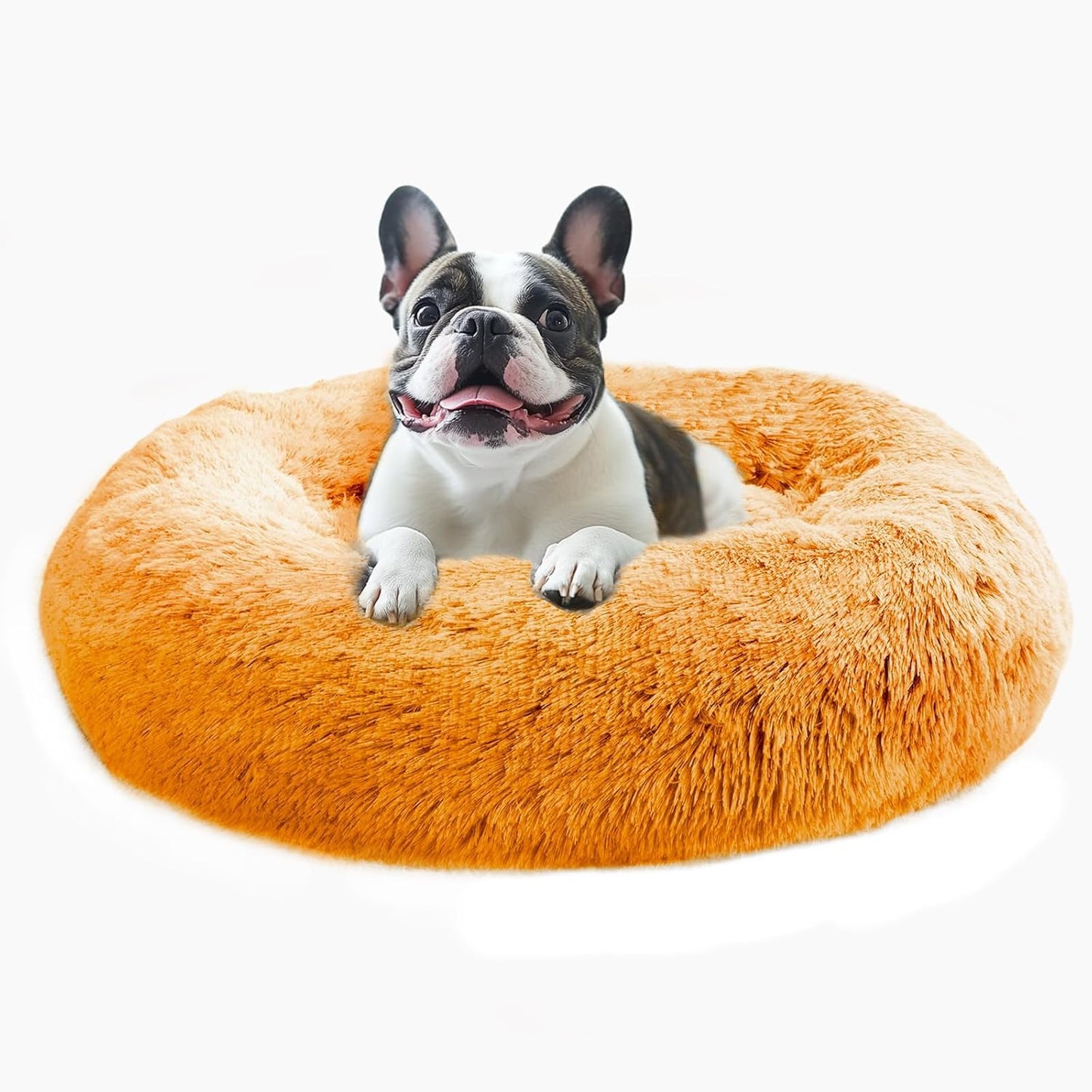 JOLLYVOGUE Medium Calming Dog Bed for Comfort and Relaxation