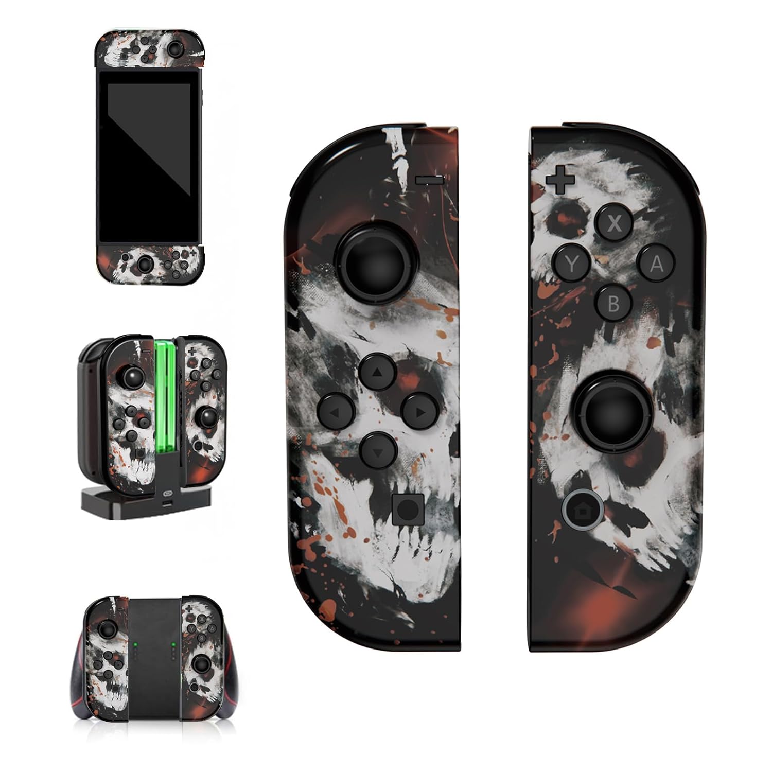 ZFY Wireless Halloween Design Controllers for Switch - Versatile Fun