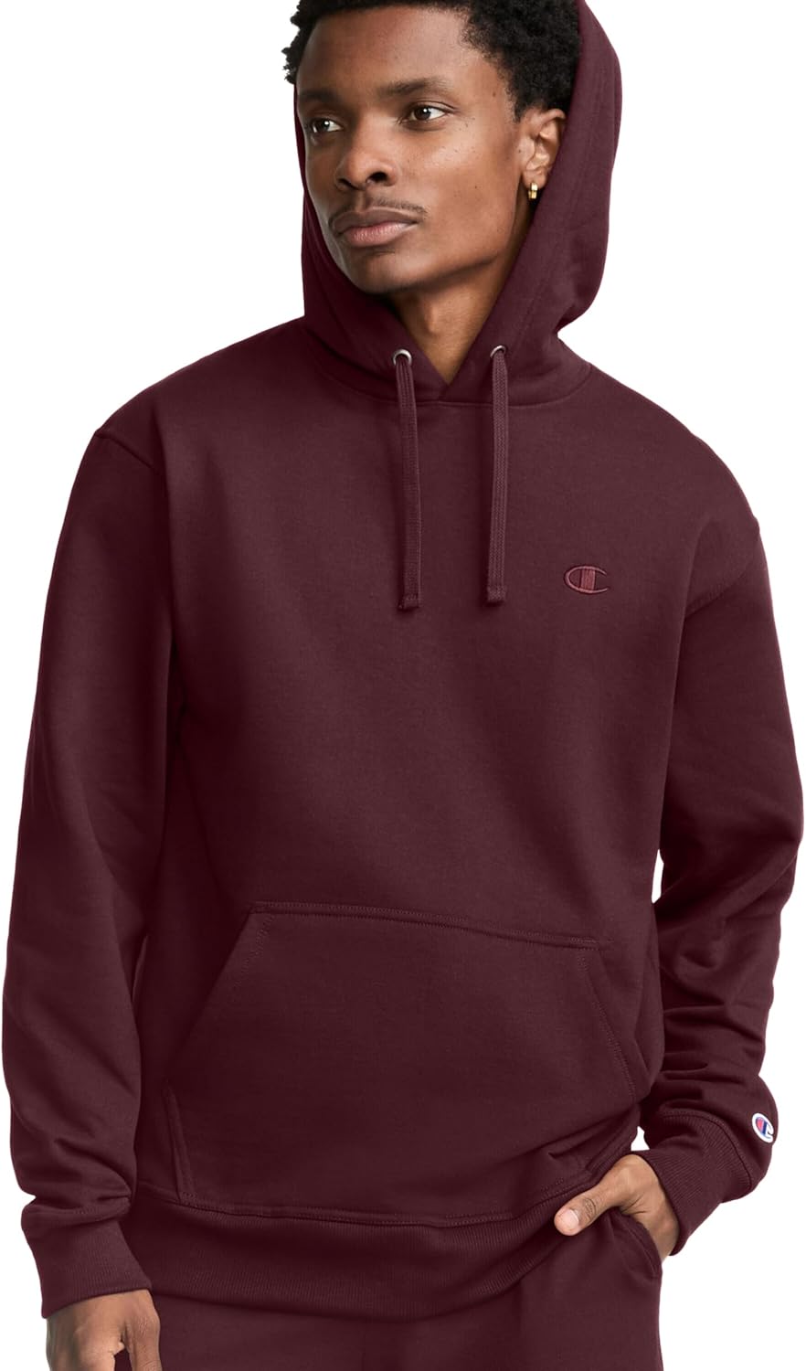 Champion Men's Powerblend Fleece Hoodie for Comfort and Style
