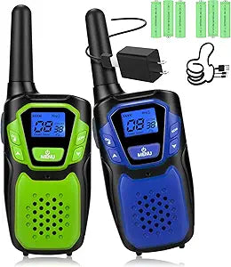Walkie Talkies for Adult with NOAA Weather Channel and USB Charger