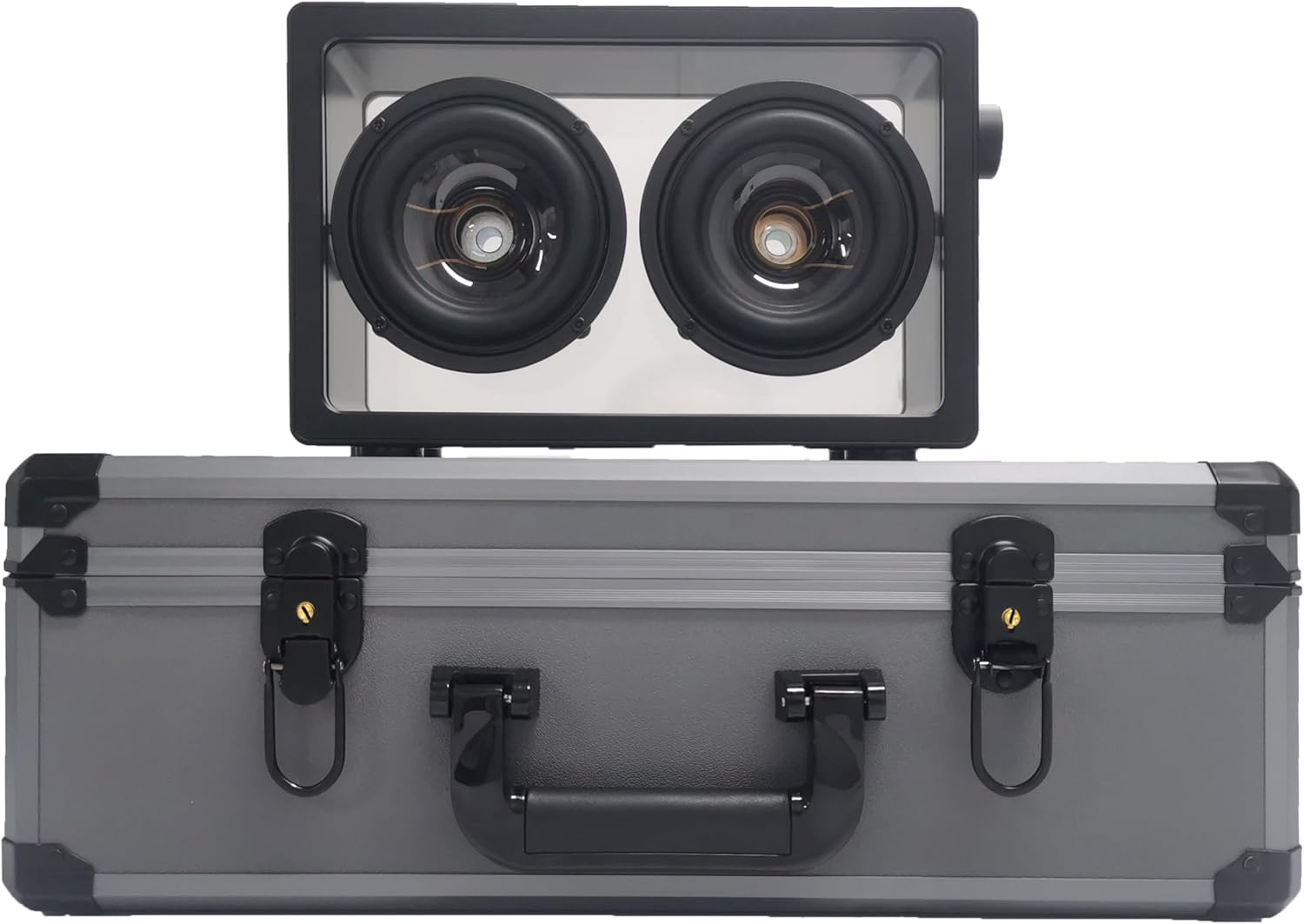 KETELESE Bluetooth Speaker with Unique Glass Diaphragms for Music