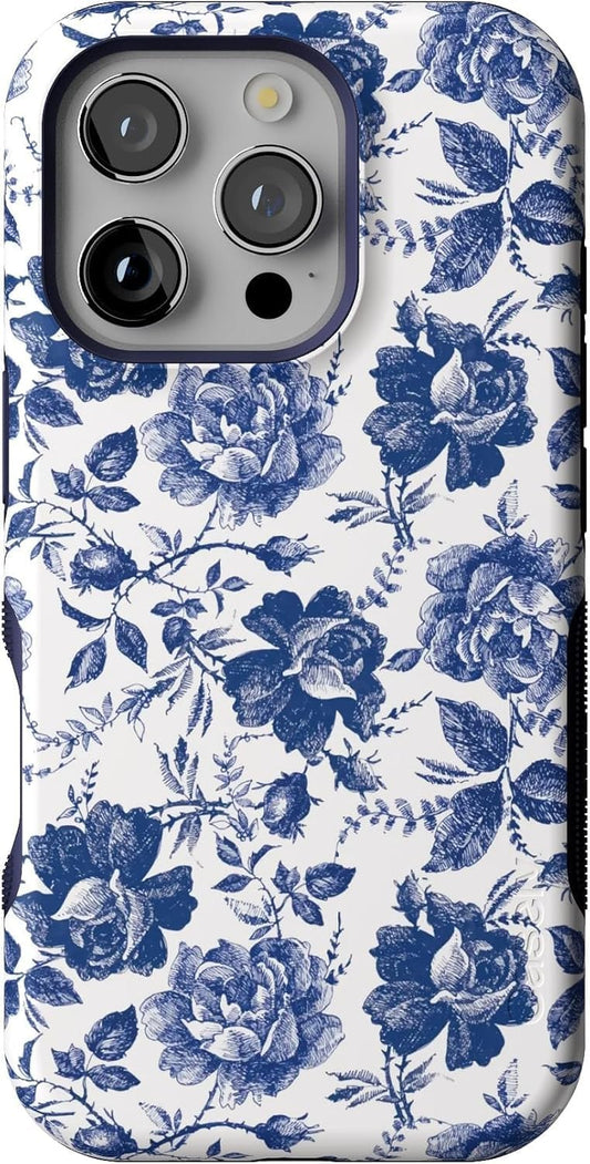 Casely iPhone 16 Pro Case - Bold Floral Design with Protection