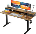 Agilestic 55 x 24 in Height Adjustable Electric Standing Desk - Dual