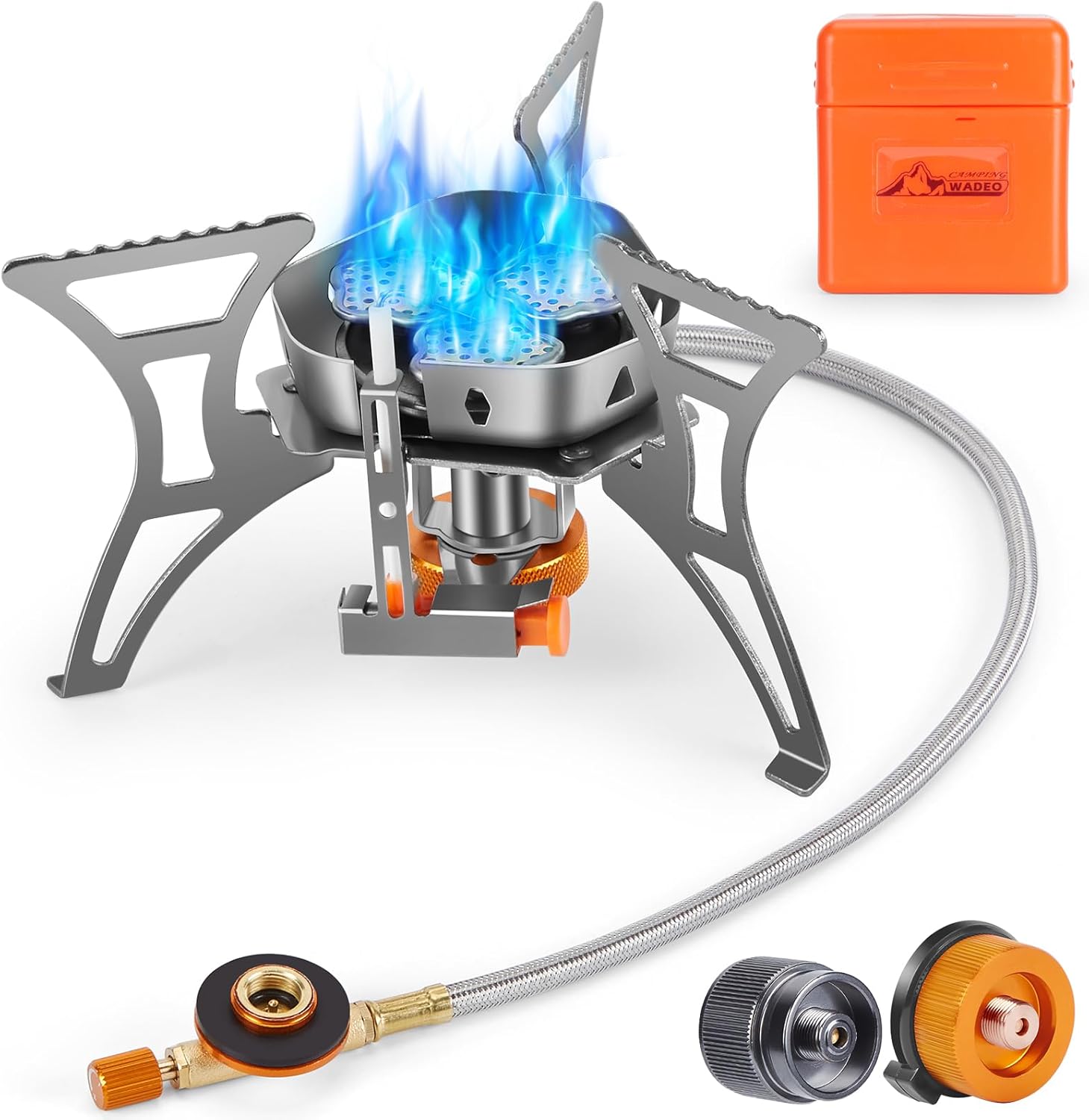 WADEO 5800W Windproof Camping Stove: Portable Power