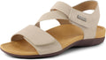Women's Arch Support Sandals with Adjustable Straps - Comfortable