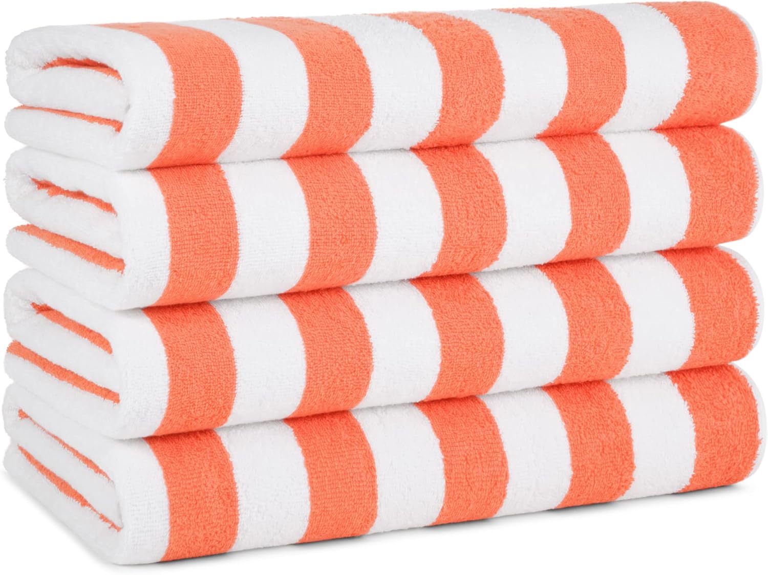 California Cabana Stripe Beach Towels - Pack of 4, Oversized