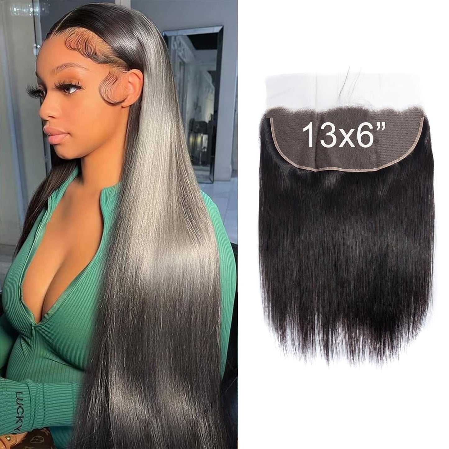Lemoda 13x6 Frontal 14 Inch Straight HD Lace Frontals Review